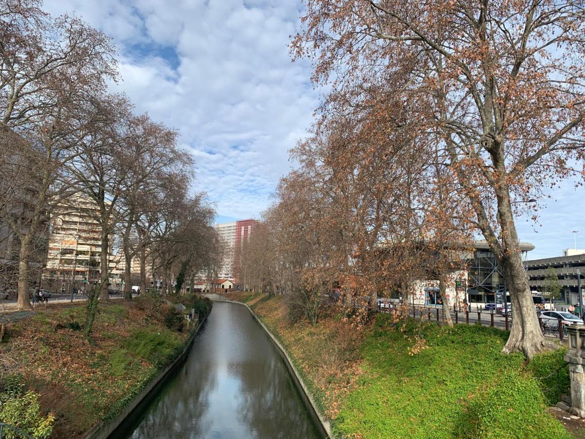Gare Matabiau Toulouse Agreable Appartement Au Bord Du Canal Экстерьер фото